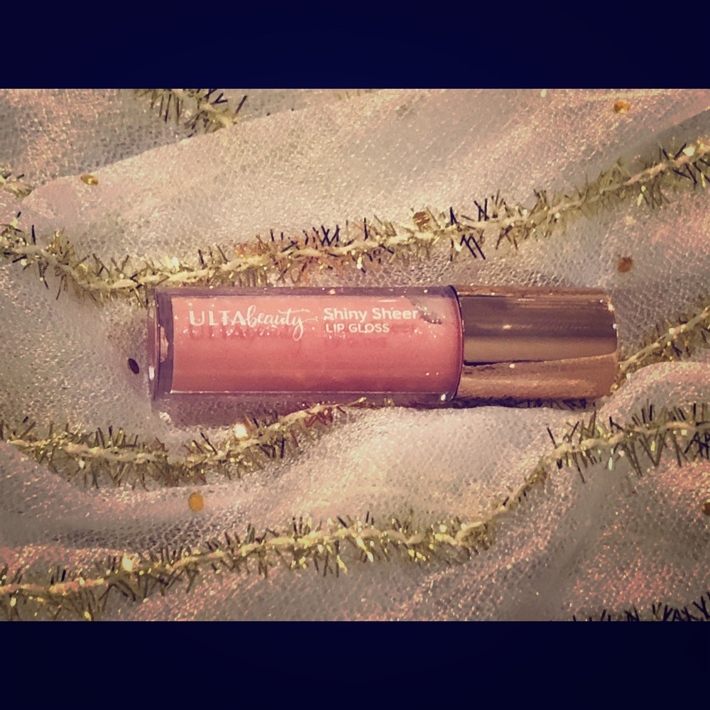 Ulta Shiny Sheer Lip Gloss Mini: Peach